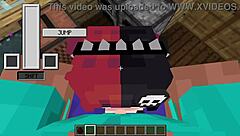 ellie gets her face fucked with deepthroat action