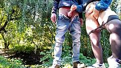 Stepmother Masturbates with Stepson in Pantyhose