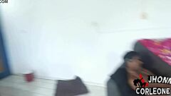 Black Amateur Cums Hard During Homemade Handjob Session