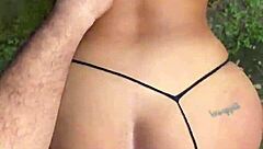 Neighbor Bent Over for Deepthroat and Doggystyle