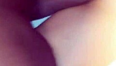 Latina Gives Bareback Blowjob to Lover, Takes Cum in Tight Pussy