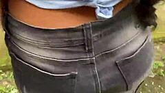 Neighbor Bent Over for Deepthroat and Doggystyle