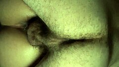 Close up missionary action with amateur couple