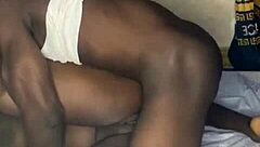 hardcore fuck for my chubby babe in quick anal session