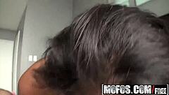 Sierra Santos Gets Her Tits Hosed Down Roughly