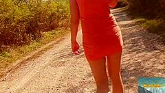 Red black mix sexy walk mala dvojka