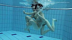 Anna Netrebko And Lada Poleshuk Underwater Lesbos