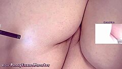 Pussy exam with speculum on camshow November 18