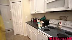 stepsister theodora day learning to be wife material with stepbrother's help