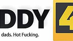 Daddy4k, old and young sex after massage makes gf and dad happy