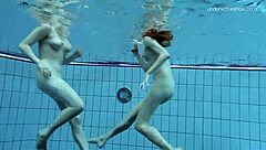 Anna Netrebko And Lada Poleshuk Underwater Lesbos