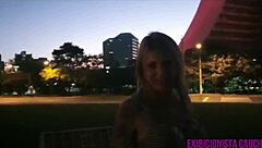 met a tourist and fulfilled his foot fetish at home