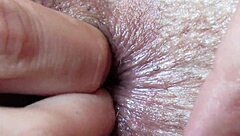 Extreme closeup fingering fetish