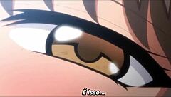 Gay cartoon-style hentai with cunilingus and big tits