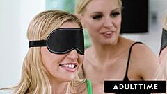 Big Ass Blondes Slimthick Vic And Blake Blossom Lick And Finger Kenzie Taylor!