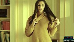 Petite hairy pussy teen gianna dior intensely strips clothes. In softcore scene with small tits and ass.