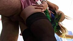 Amazing Hottie Sucks Horny Guy To Cum