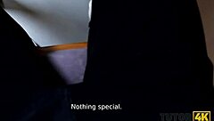 Mature Teacher with Short Hair Seduces Young Man