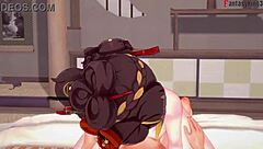 chiori's hardcore sex in genshin impact pov.