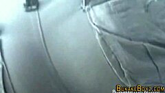 Asian twinks riding dick in blowbang with bukkake and anal