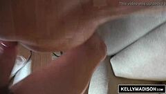 Natural tits get filled with cream in milf scene with big boobs