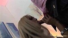 Amazing Hottie Sucks Horny Guy To Cum