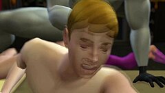 fred from scooby doo gets fucked by mr x in uncensored gay action. wild scene unfolds with raw intensity.