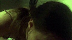 sloppy deepthroat blowjob with spitting and cock mess.