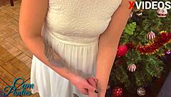 Pleeeeeeease Cum Inside After Christmas Family Dinner