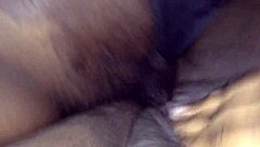 fucking my ebony girl till she squirts all over.