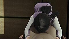 Hinata Ready for Wild 3D Hentai Action