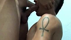 Thrilling Hidden Blowjob With Neighbor's Huge Cock Outdoors