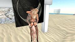 Blonde Slut Sucks and Rides Wet Cock in Hardcore Session.