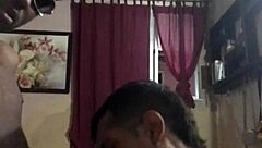 Gloryhole Blowjob with Big Black Cock