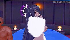 I loves Asuna and Karin in this MMD hentai