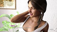 In this hentai game, the patient kisses the lovely nurse deeply in the hospital, following instructions