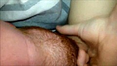ginger dude licks her wet pussy close up