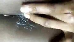 Ebony Amateur Fingers Ass Anal Until Cum Flows Freely