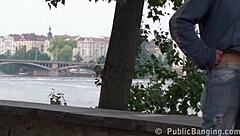 busty teen gangbanged on street