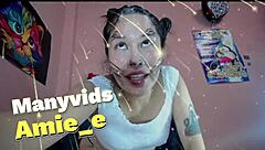 Asian cutie gets her throat fucked hard and gagged