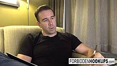 Horny guy secretly fucks his wife's hot sister