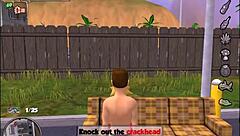 3D animated game based on a holiday in Bonetown with a wife and a whore