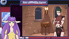 avatar the last airbender four elements trainer part 21 showering azula