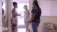 Sidechick W Ray Ray & Lyric Sky In Petite 18+ Doggystyle Riding Big Cock