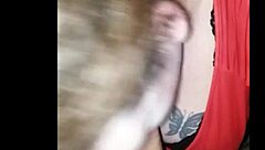 Big beautiful woman transsexual gives blow job and sex