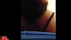 Muscular hunk gets his ass fucked on the stairs in a gay porn trailer