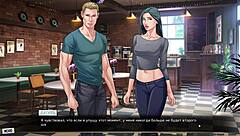 Black and red themed anime porn game part 11
