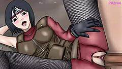 Kurotsuchi from Naruto in anime porn