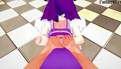 scathach-skadi on throne pov fantasy