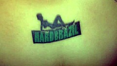 Latina beauty gets her holes stretched by a hard Brazilian cock